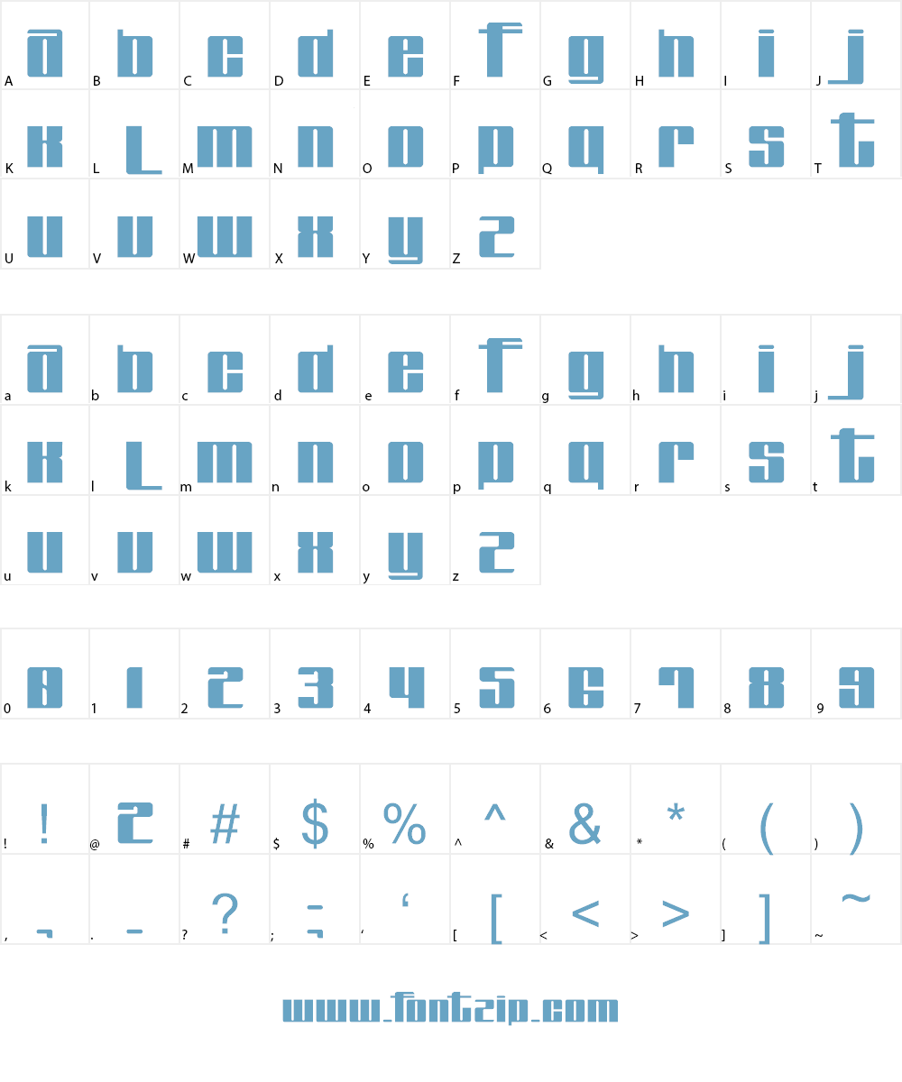Fabulous Font Character