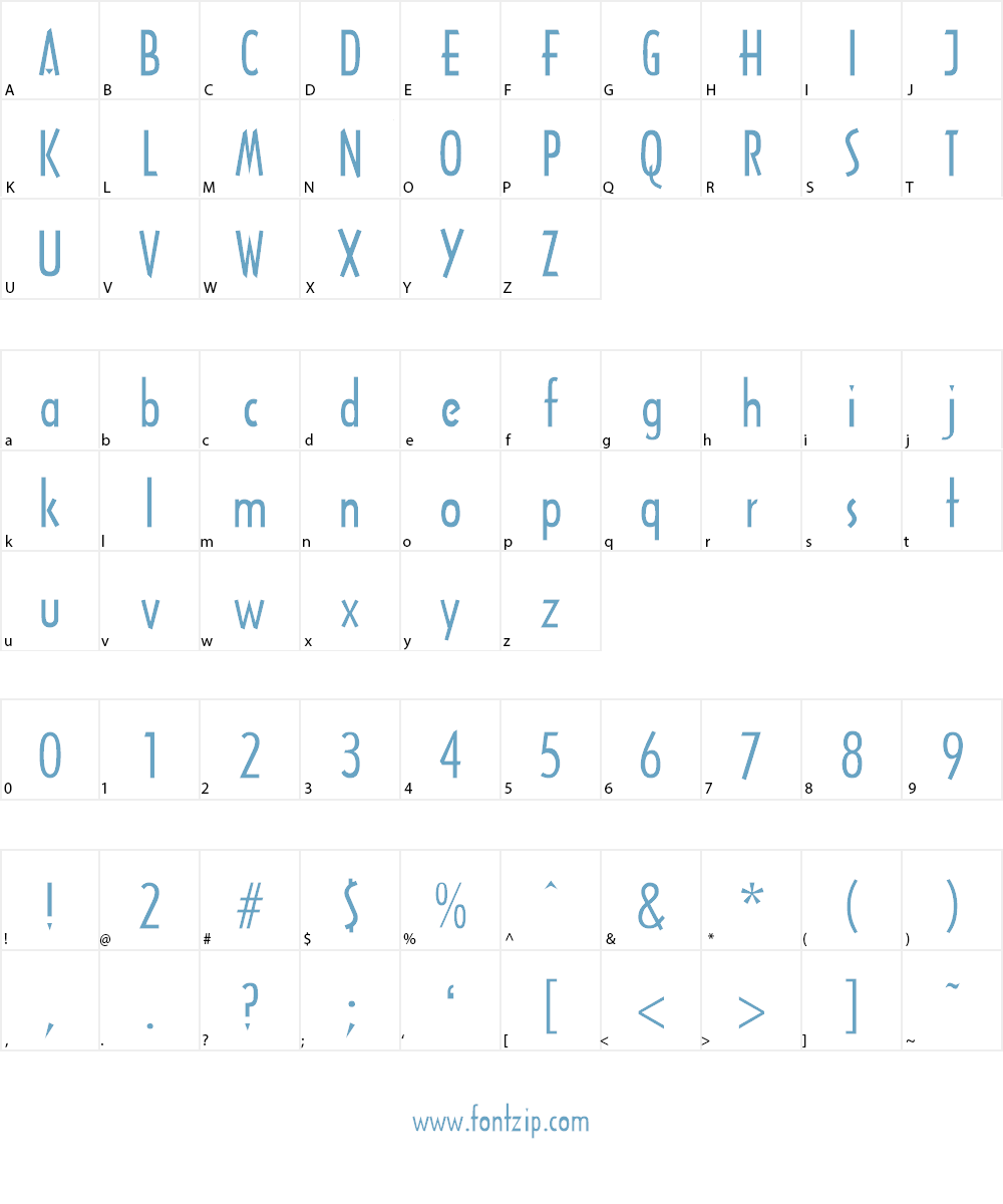 Arcitectura Font Character
