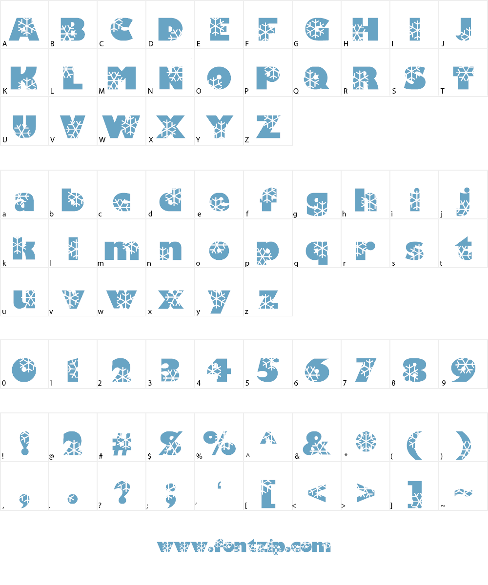 Krystal Font Character
