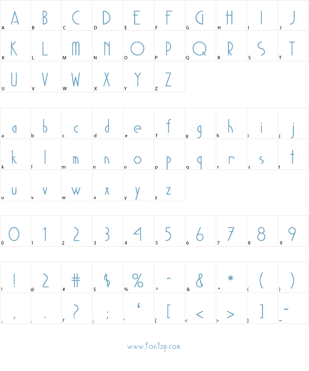 Magic Mush Font Character