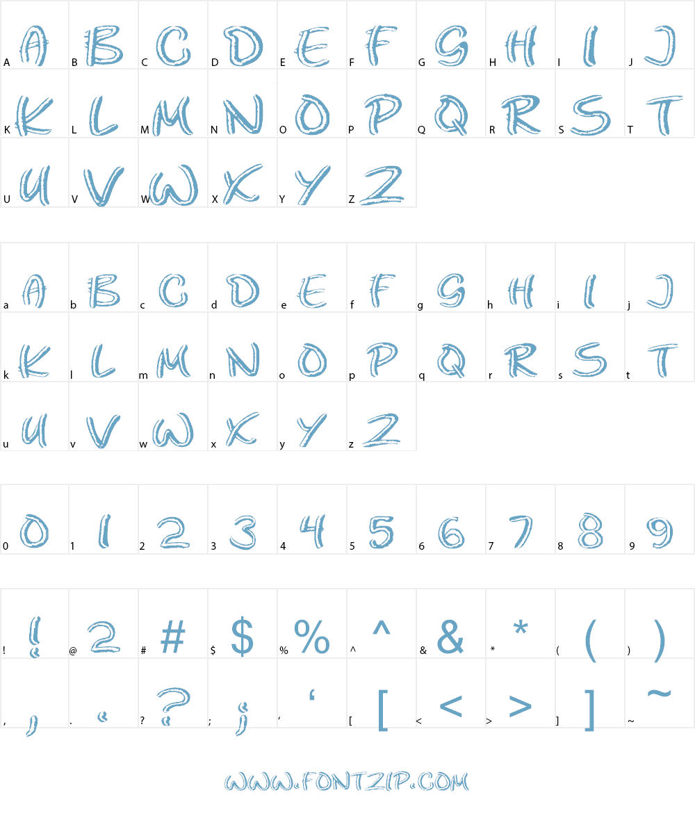 Paco Font Character
