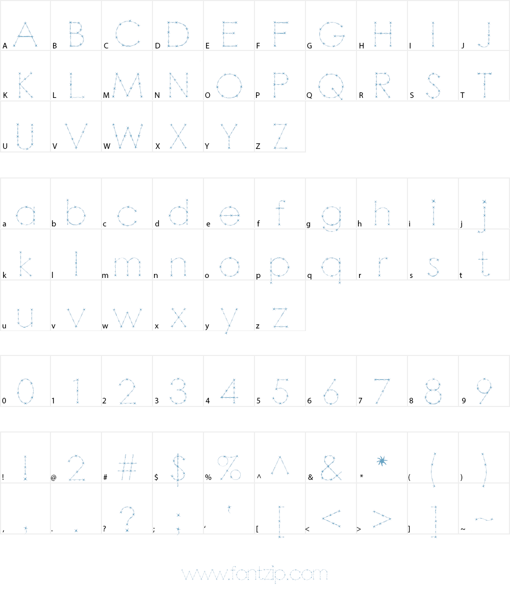 Barbarello Font Character