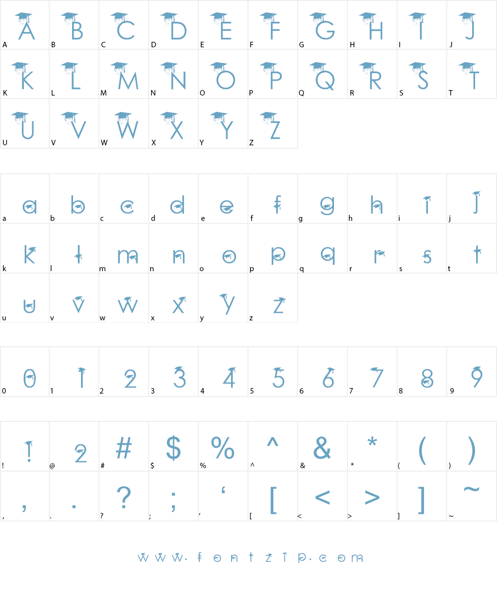 Baby Geniuses Font Character