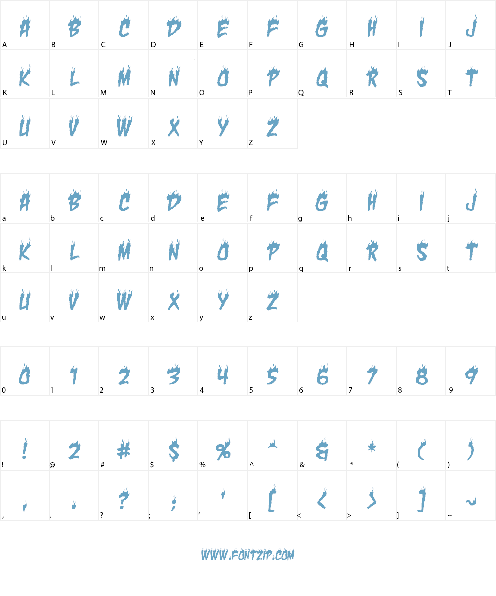 Char BB Font Character