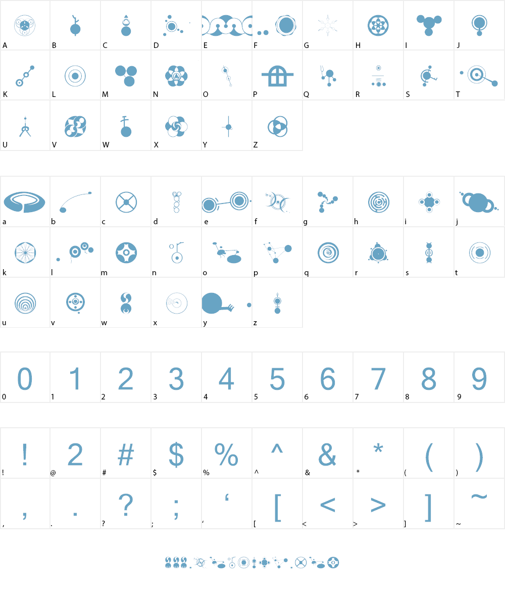 CropBats AOE Font Character