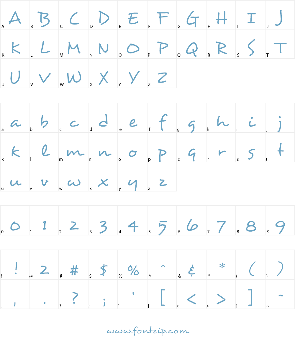 Desyrel Font Character