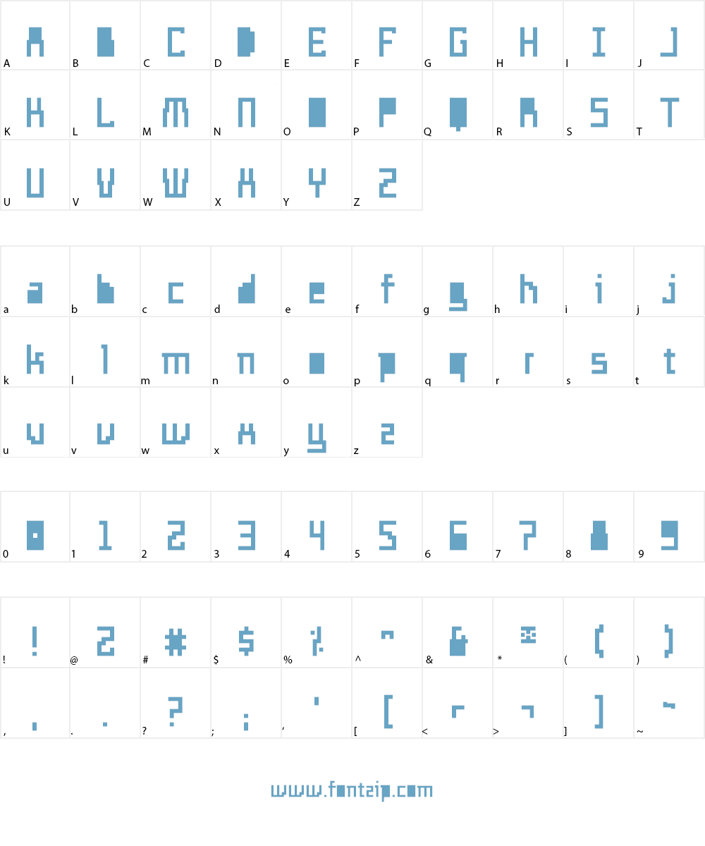 Templo Font Character