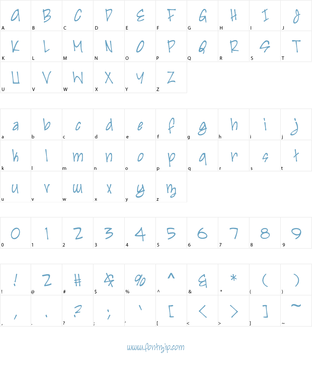 Irezumi Font Character