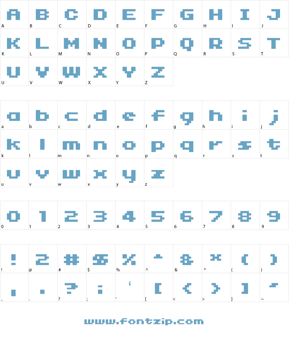 04b11 Font Character