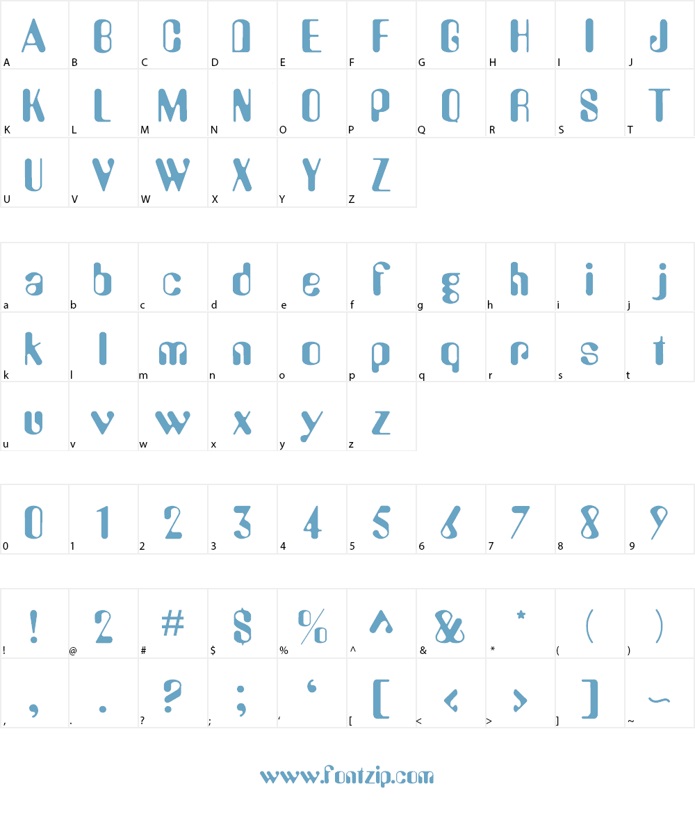 Asimov Font Character