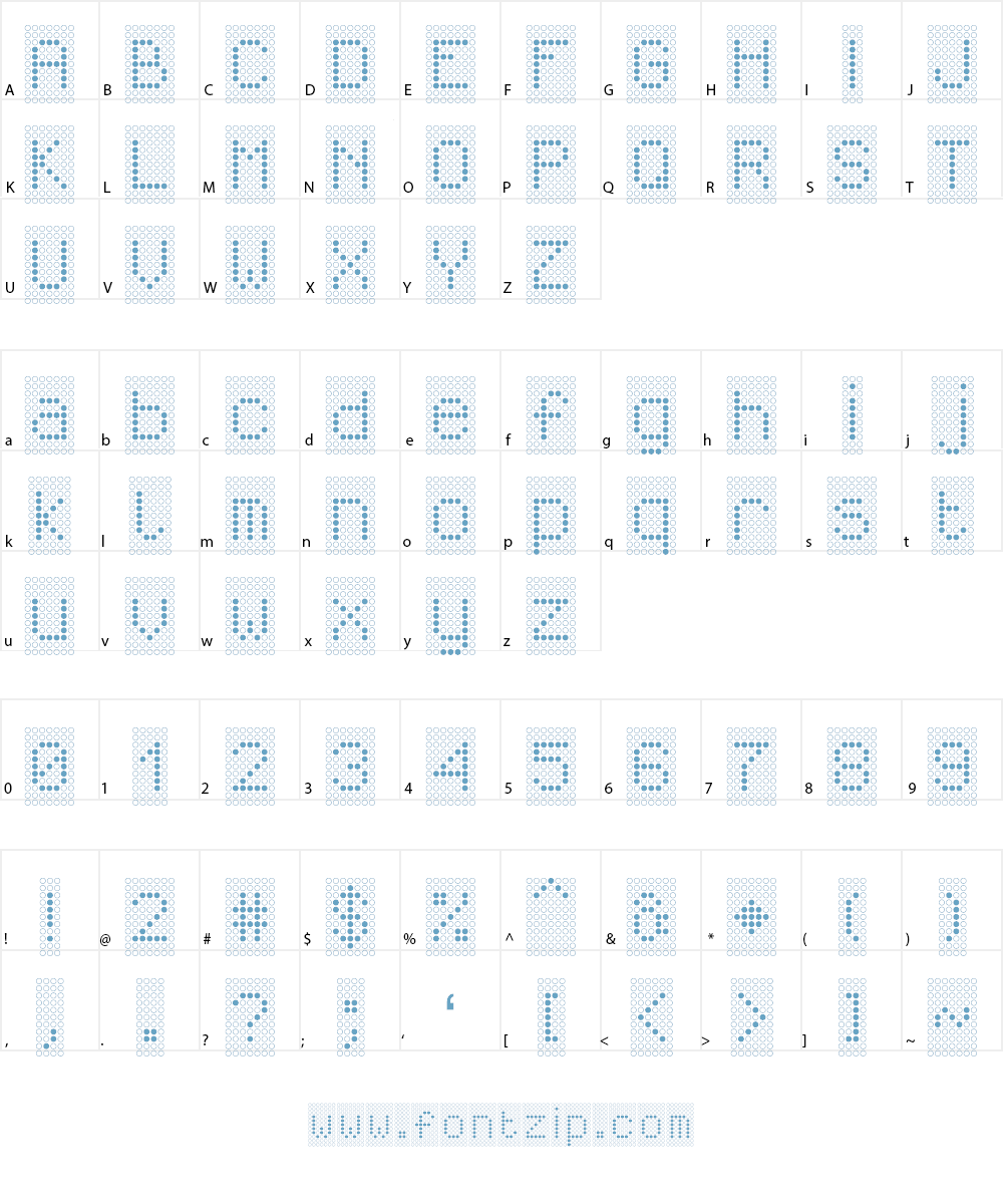 Astalamet Font Character