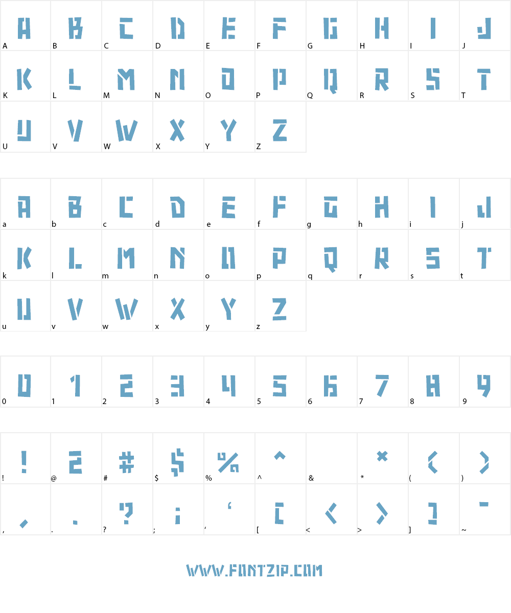carrot Font Character