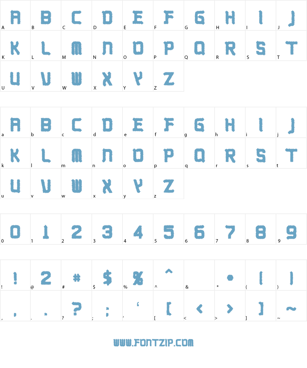 Kobajashi Font Character