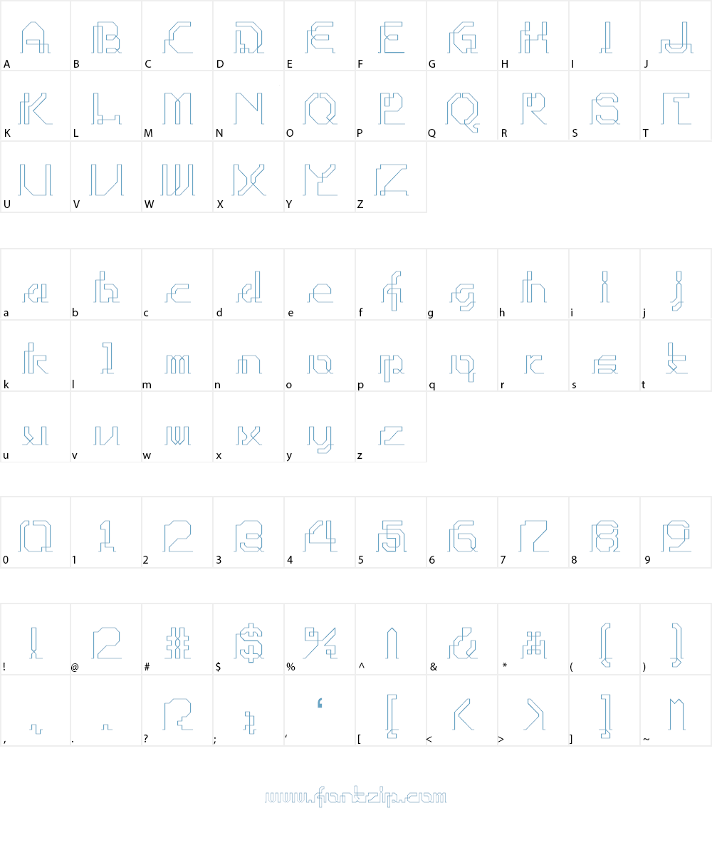 Ohio Player Font Character