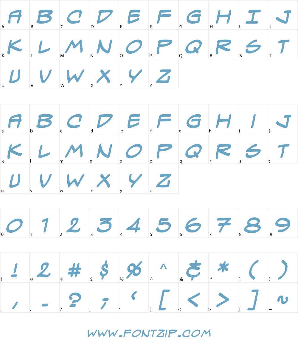 Spectre Verde BB Font Character