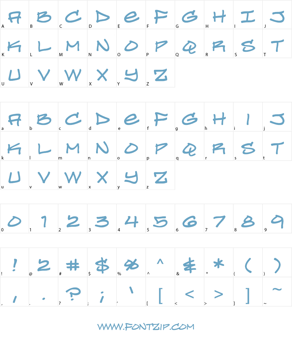 Turntablz BB Font Character