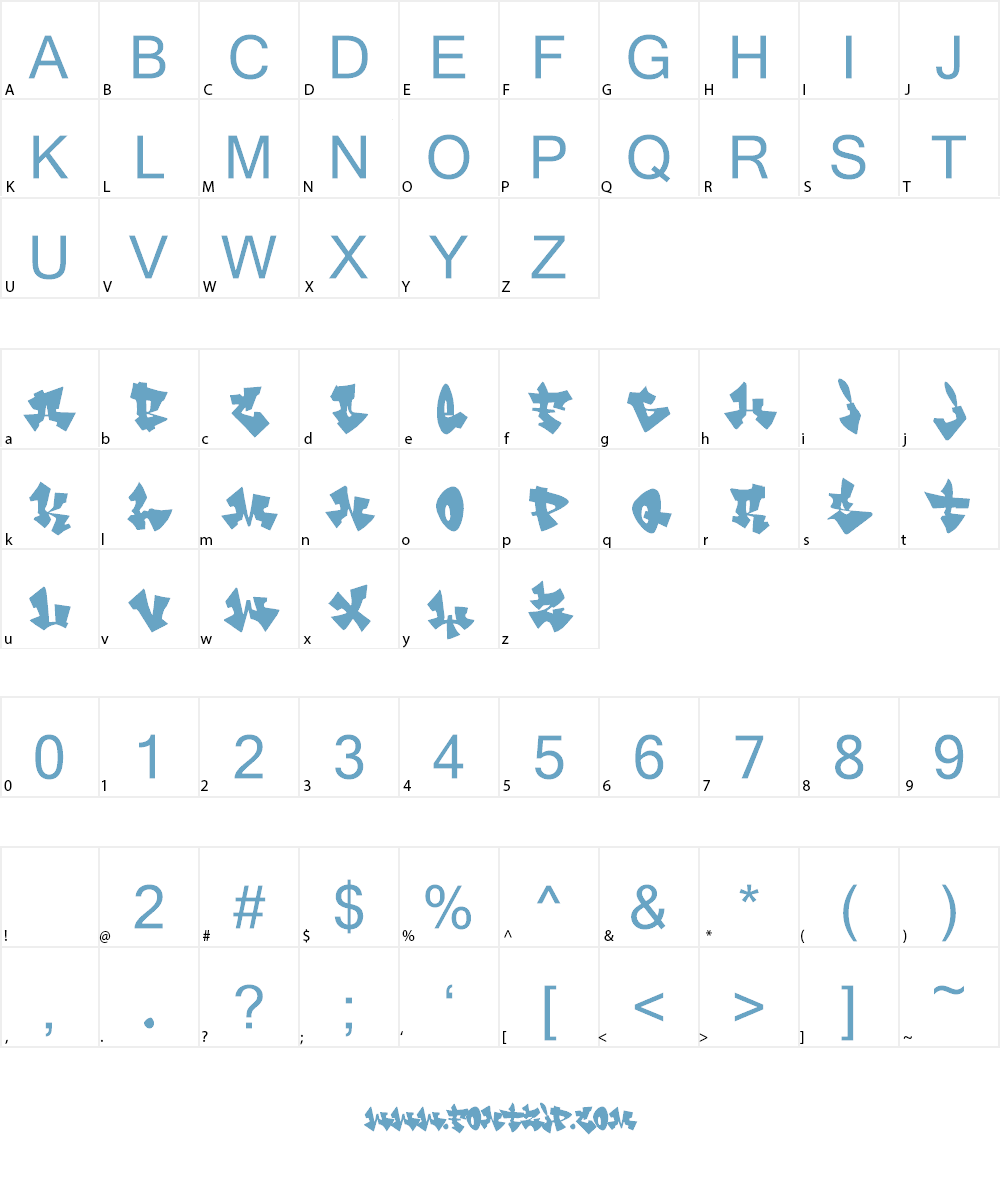 Cancontrol Font Character