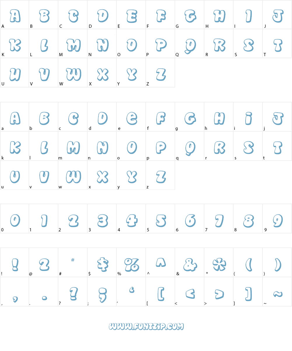 Disko Font Character