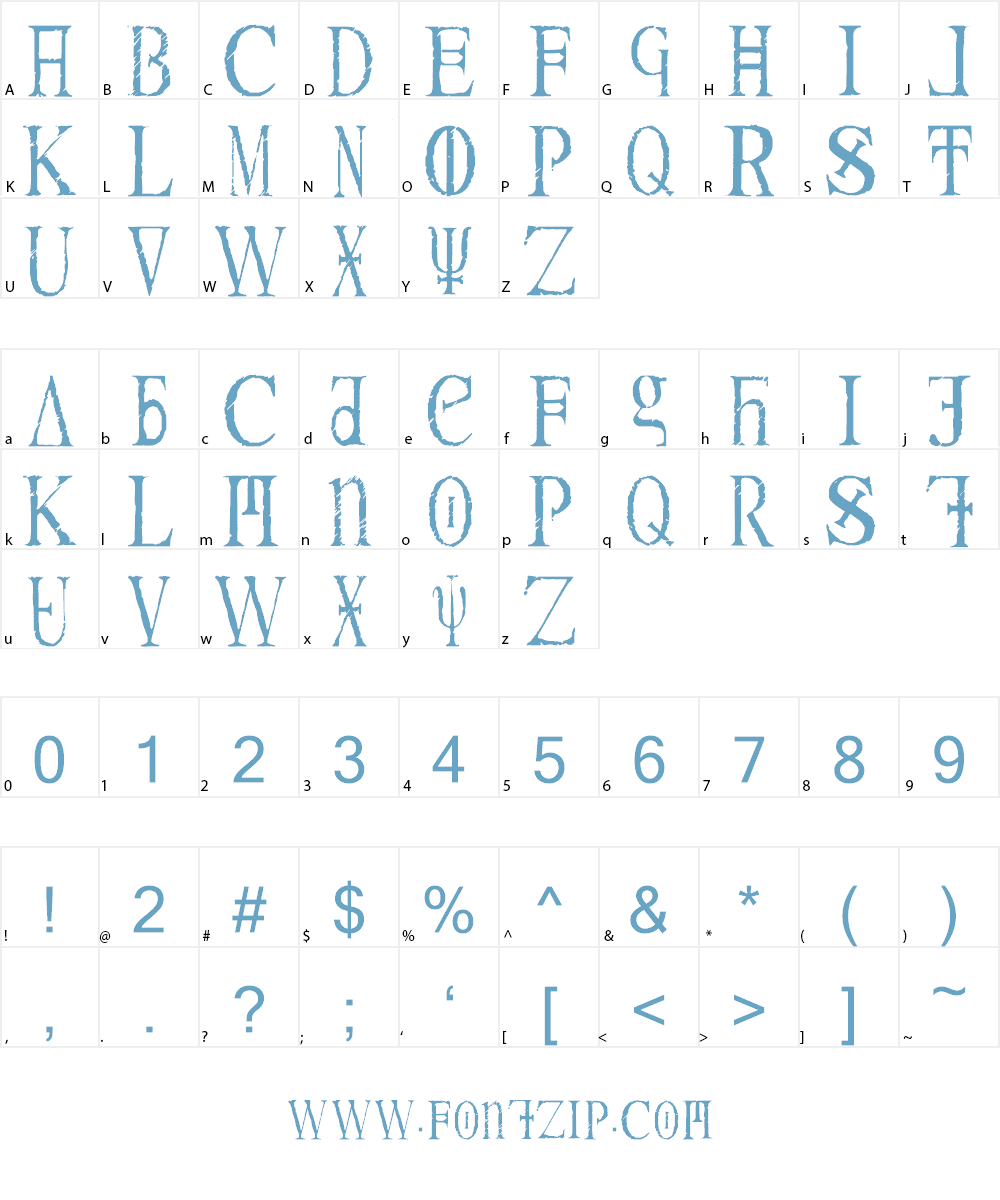 Magna Veritas Font Character