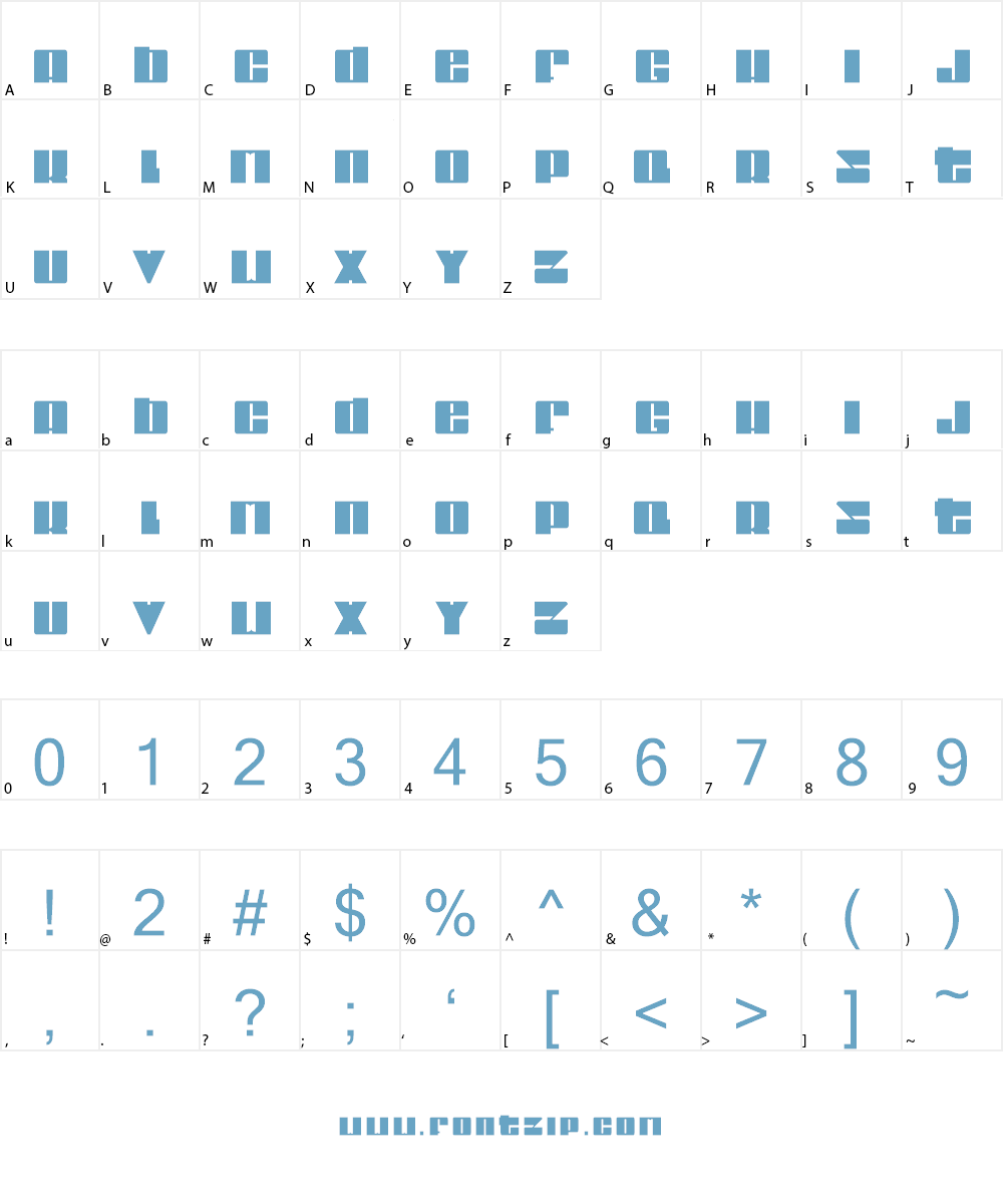 teonanacatl Font Character