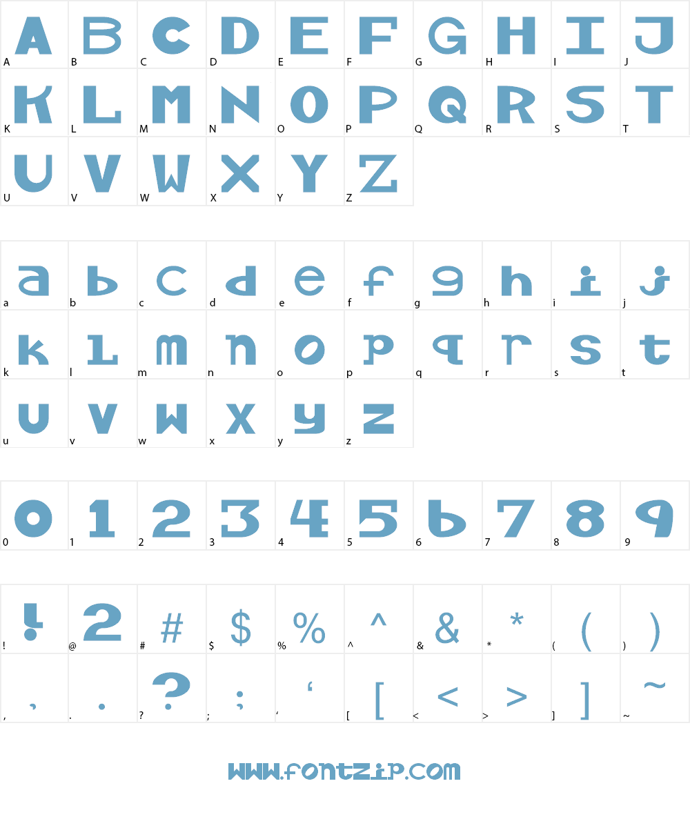 Alcohol Licks Font Character