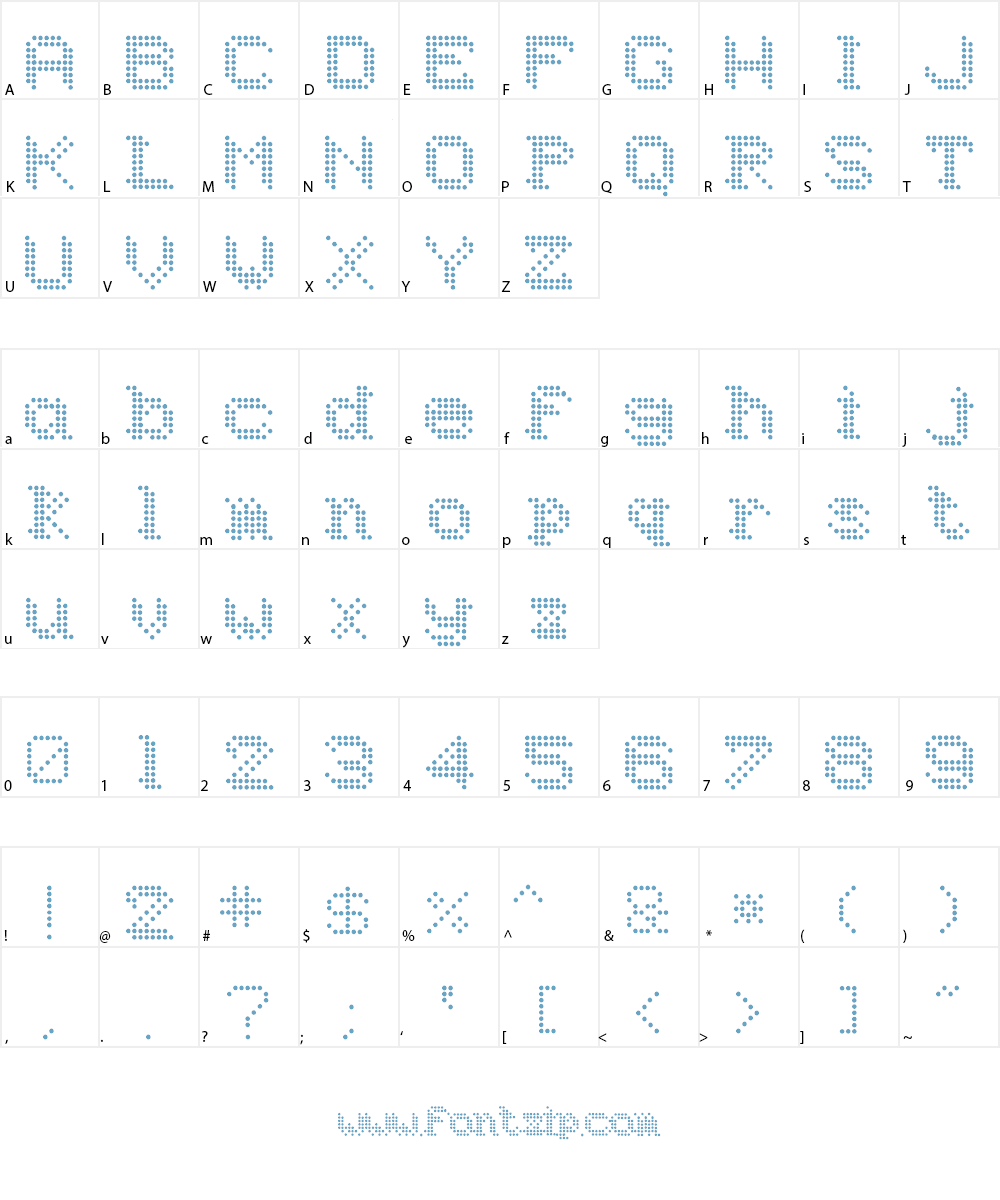 Underworld Odd Font Character