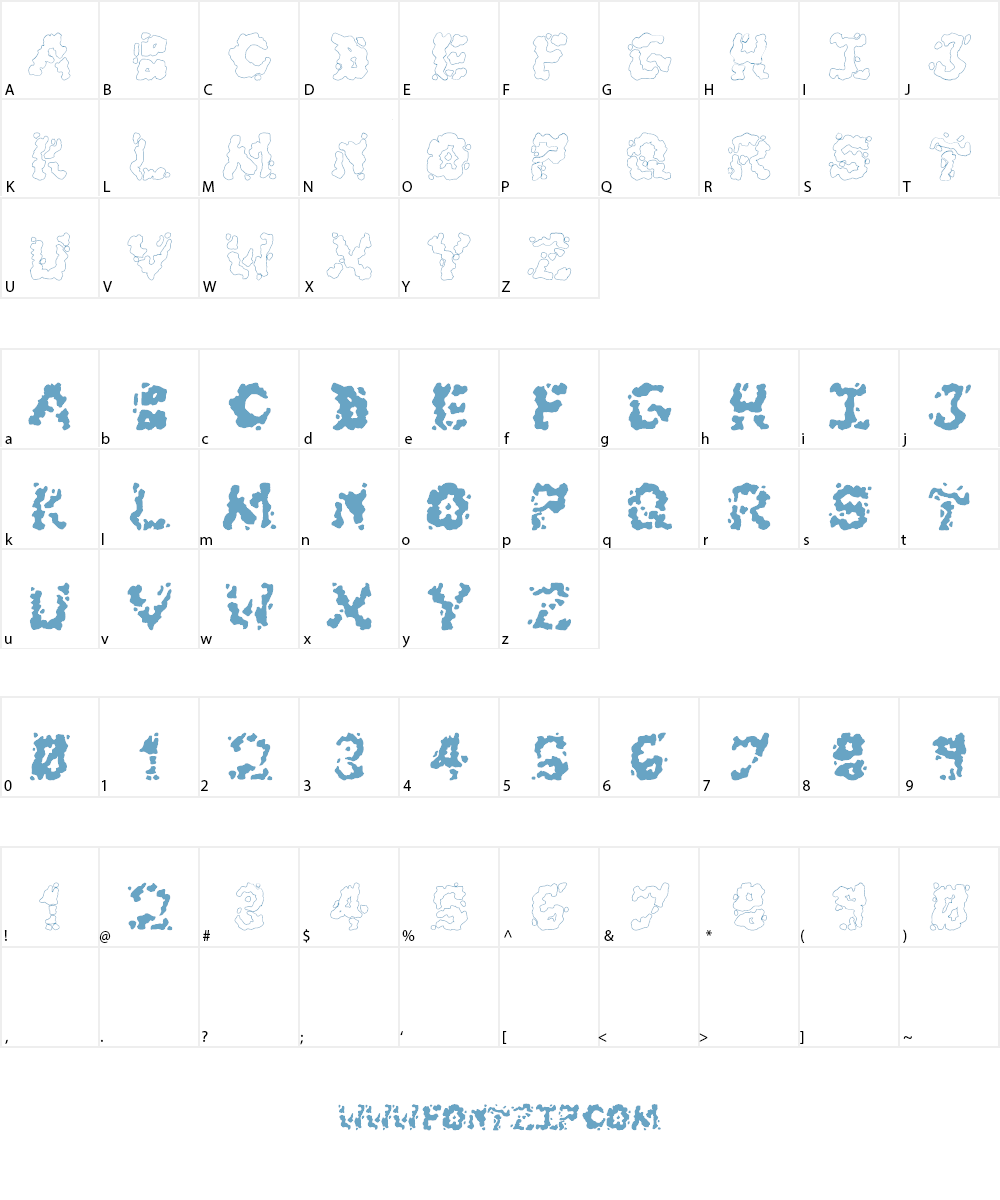 Archipelago Font Character