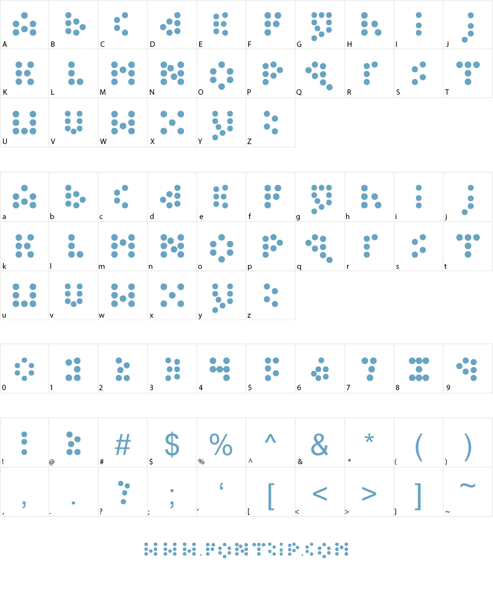 Frequency Mod Font Character