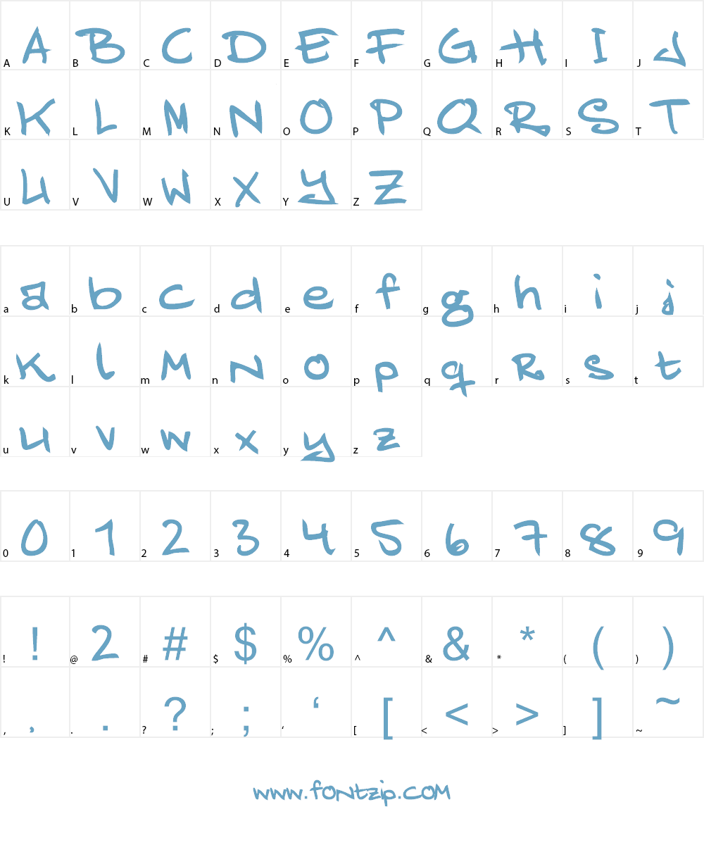 JuliaEngstrm Font Character