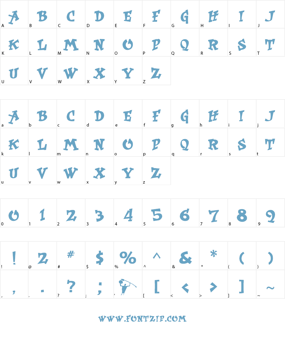 RockArt Font Character