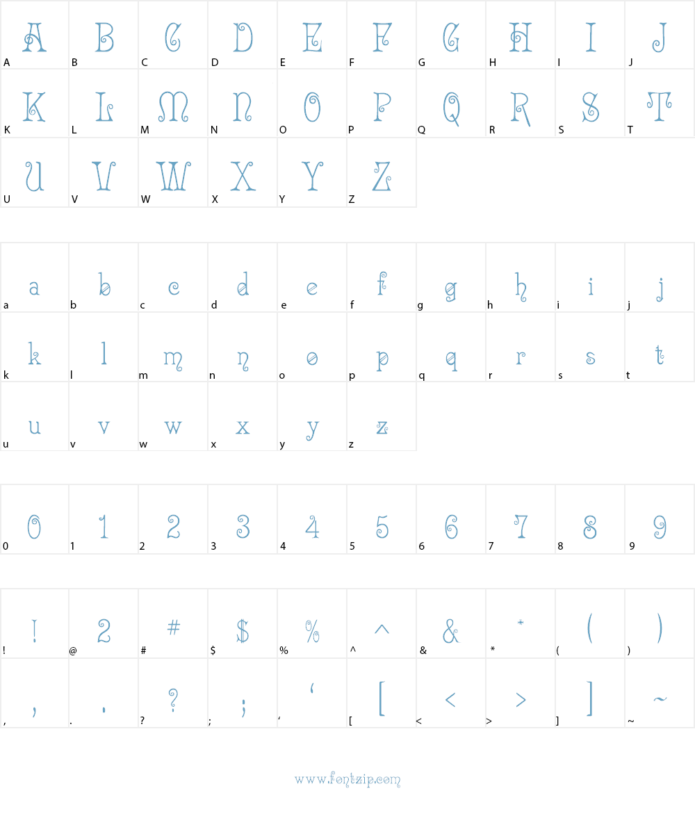akaArcade Font Character