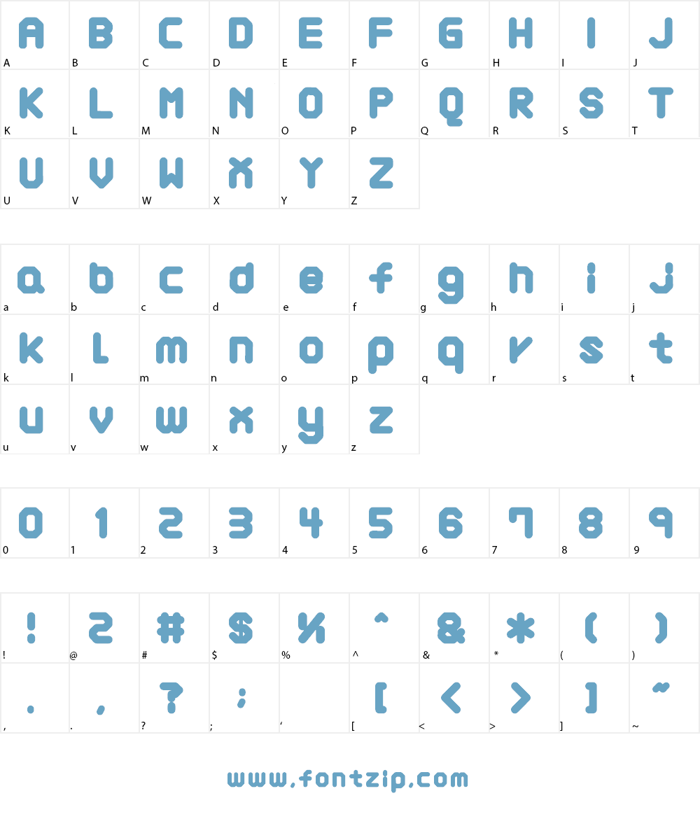 Atarax Font Character