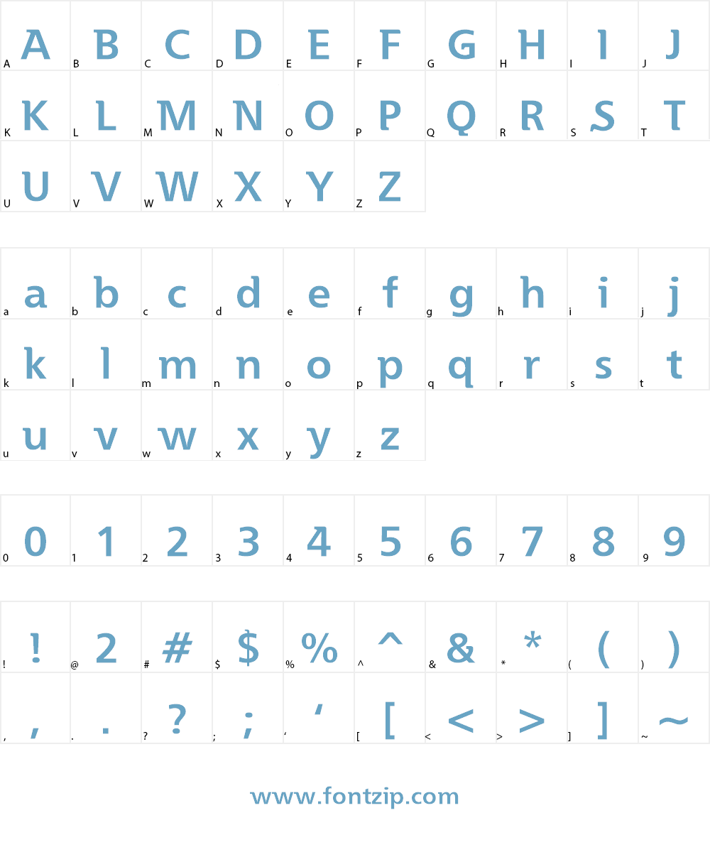 Essai Font Character