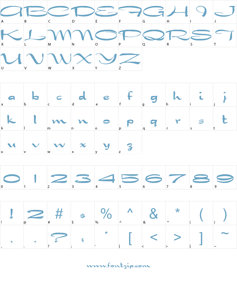 Dragonwick Font Character