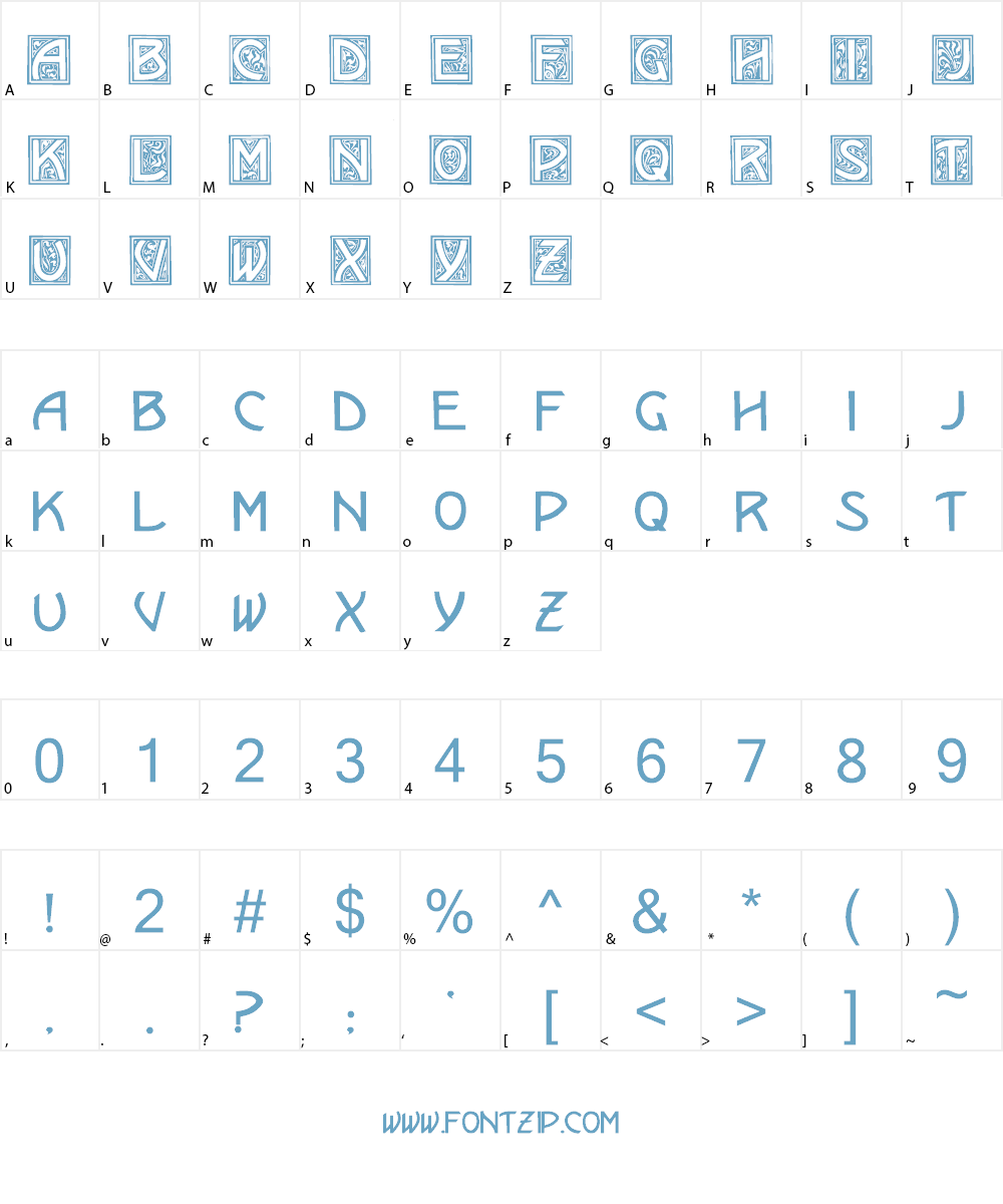 Kramer Font Character