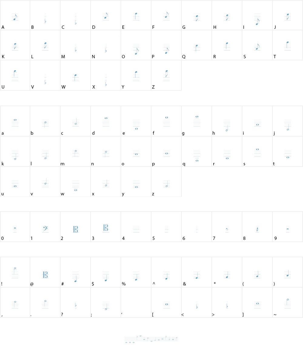 Lassus Font Character