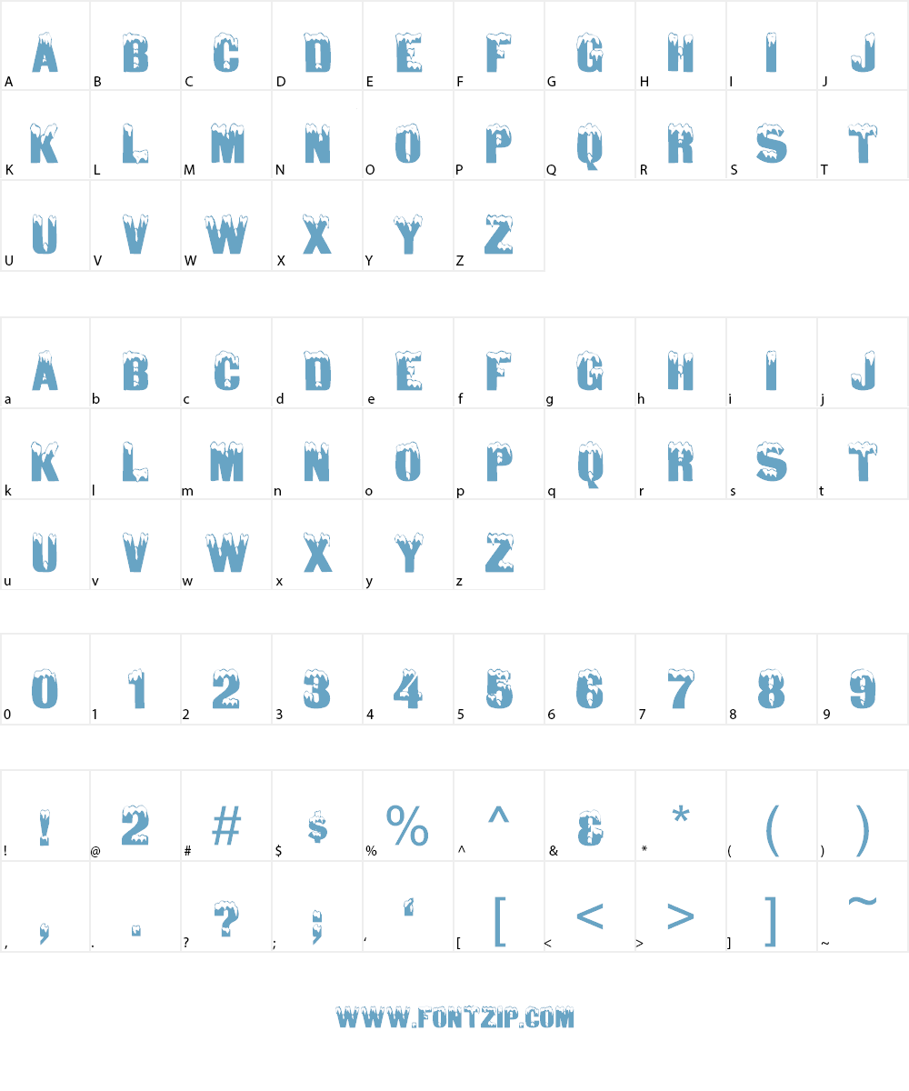 Tone And Debs Font Character