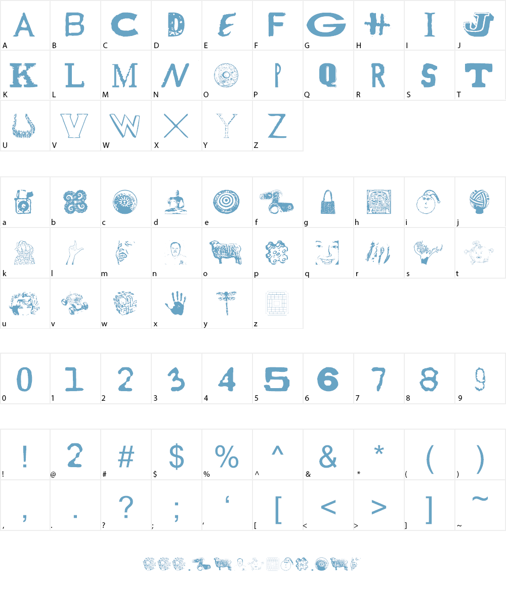 cullit Font Character