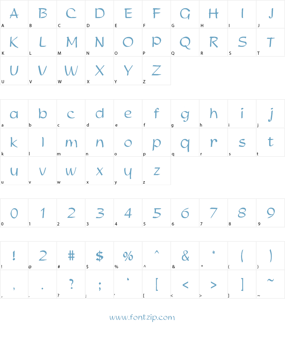 Dieter Font Character