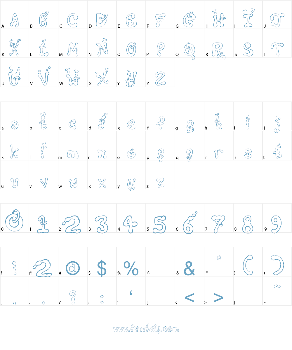 Montezumas Revenge Font Character