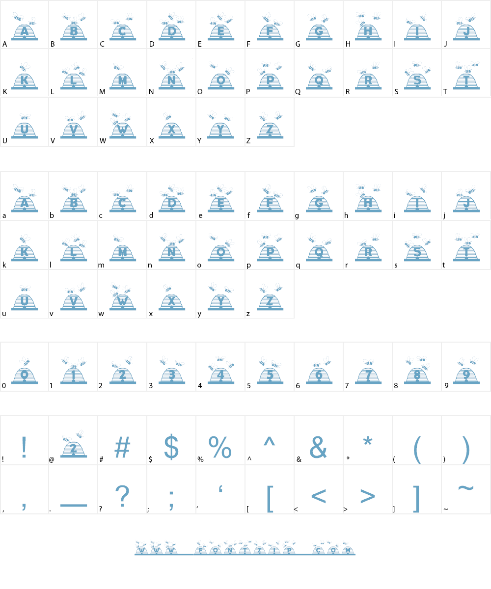 Sssssum Font Character