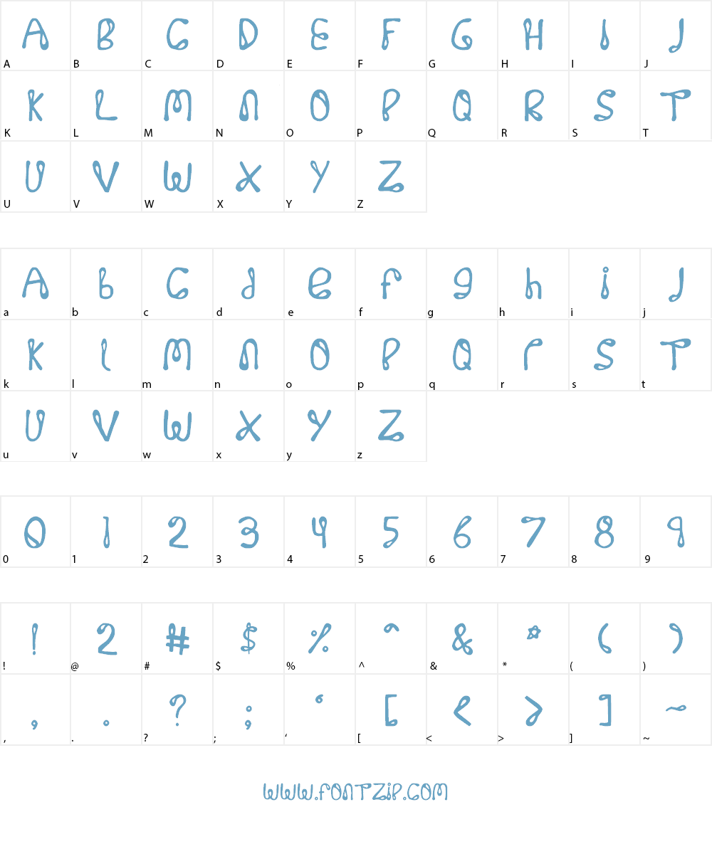32768 NO Font Character