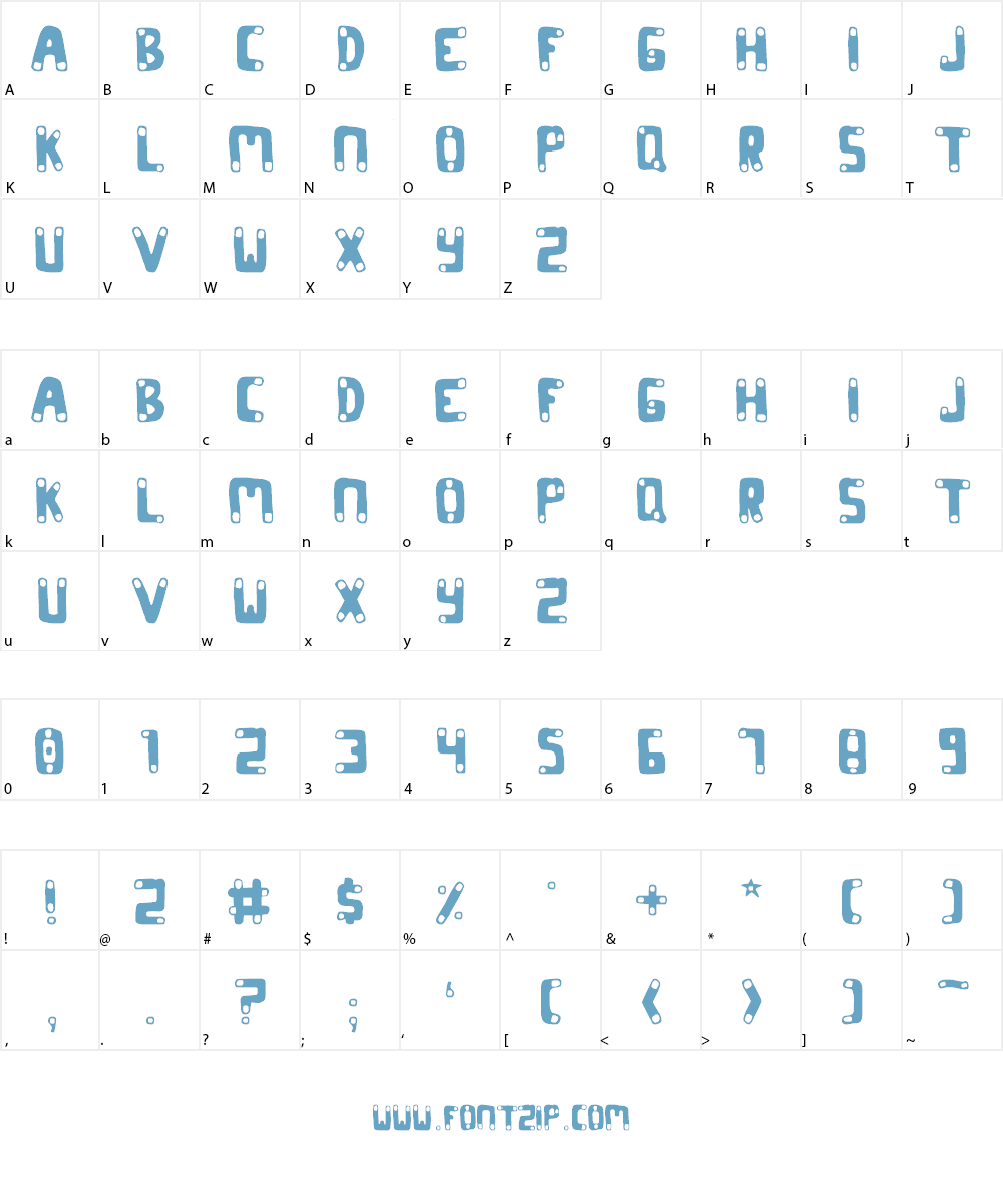 CODON Font Character