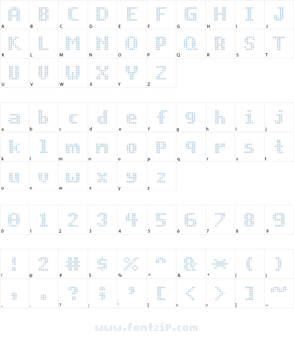 OPTIC.BOT Font Character