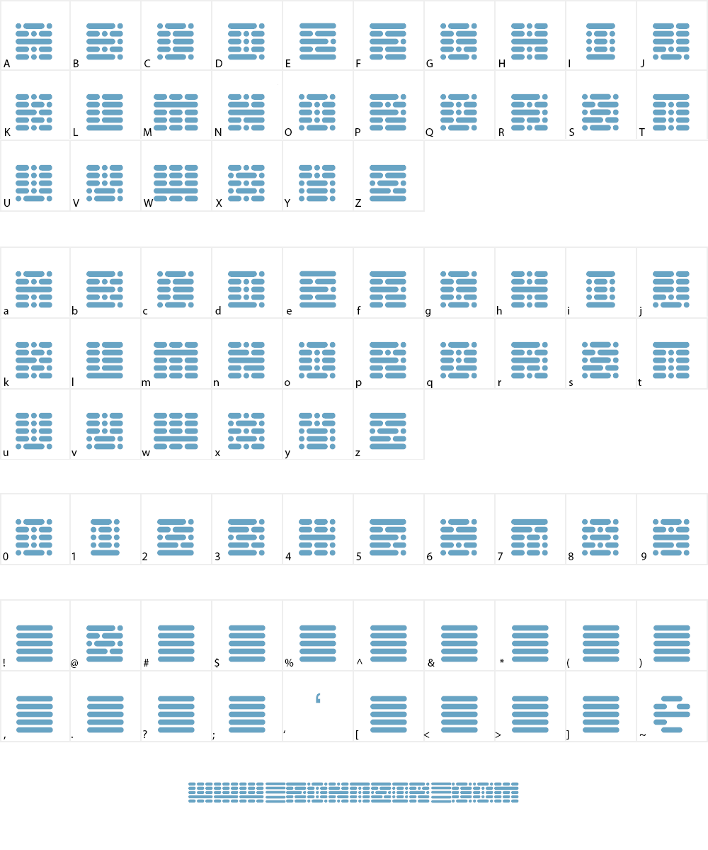 SETIPERU Font Character