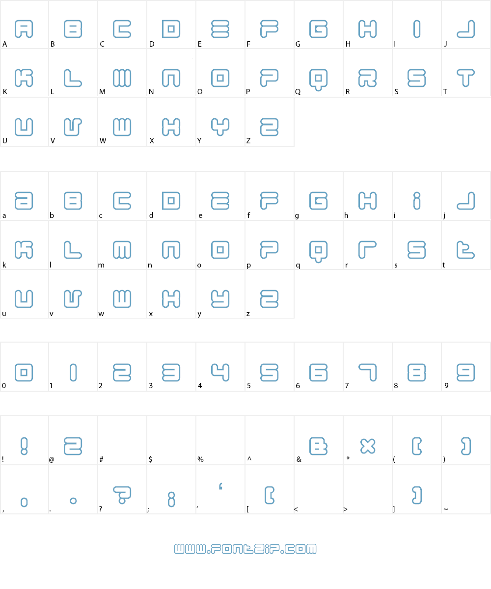 1900.80.5 Font Character