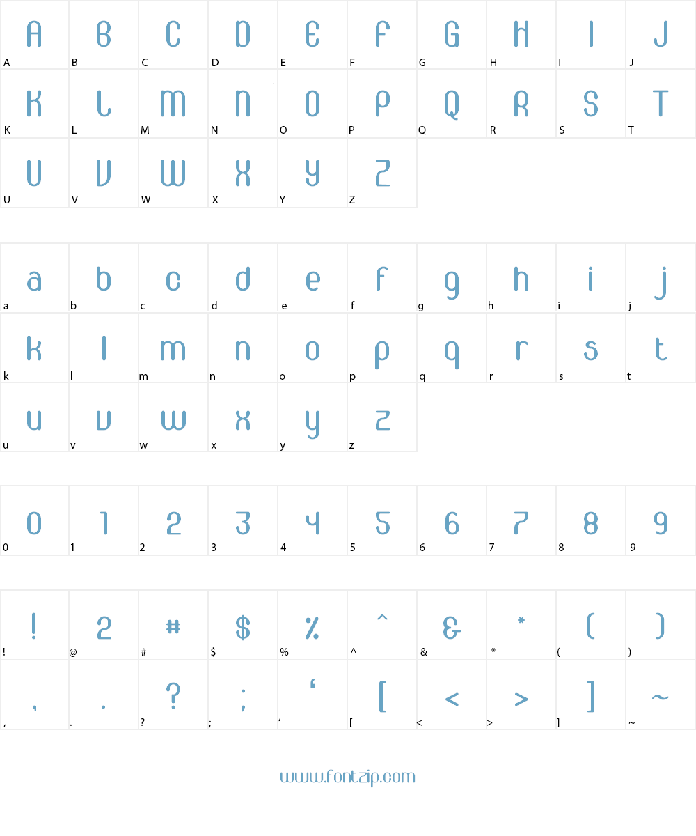 Hygiene Font Character