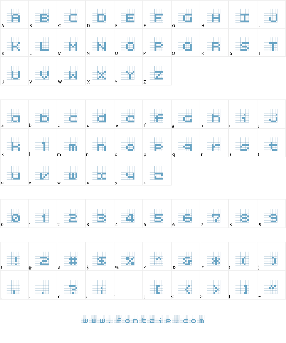 Logic twenty-five Font Character