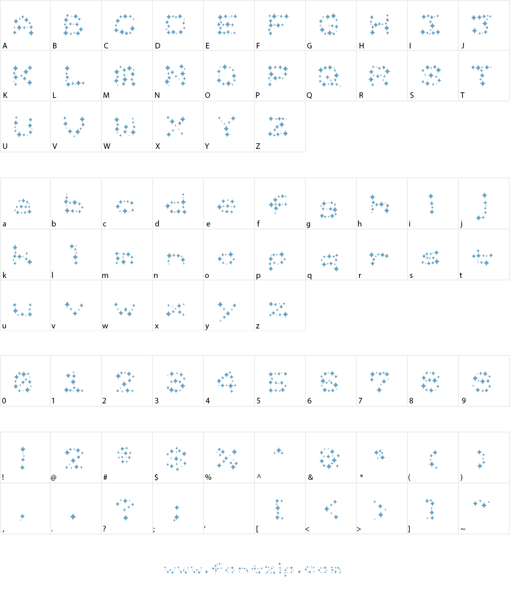 trattorian 2 Font Character