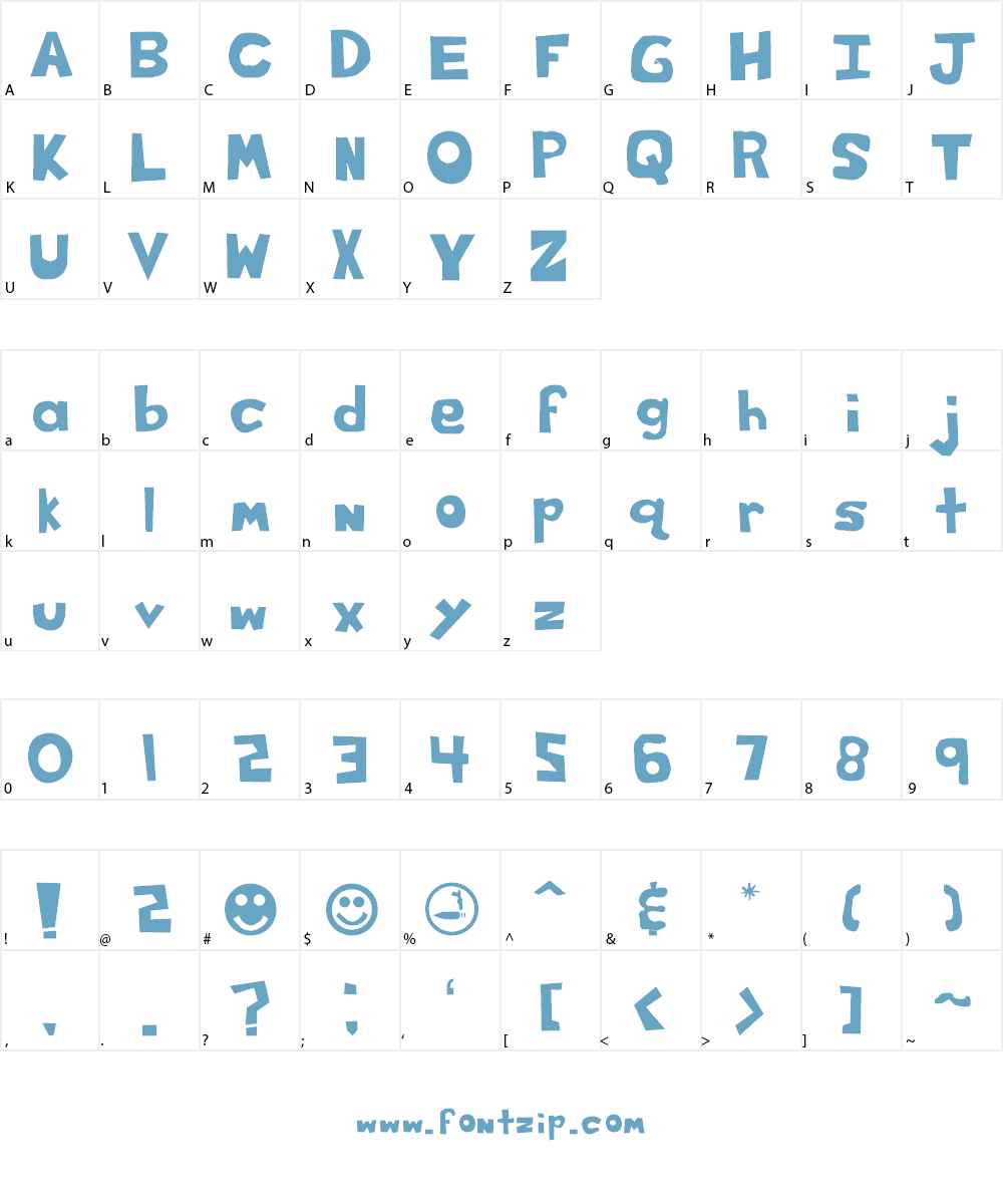 Cof Font Character